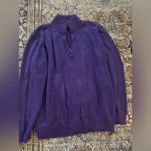 Men’s 3XL Polo Ralph Lauren Purple Quarter Zip